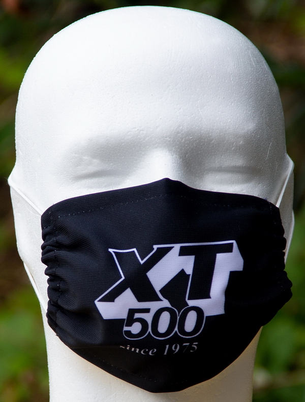 "XT 500 since 1975" face mask